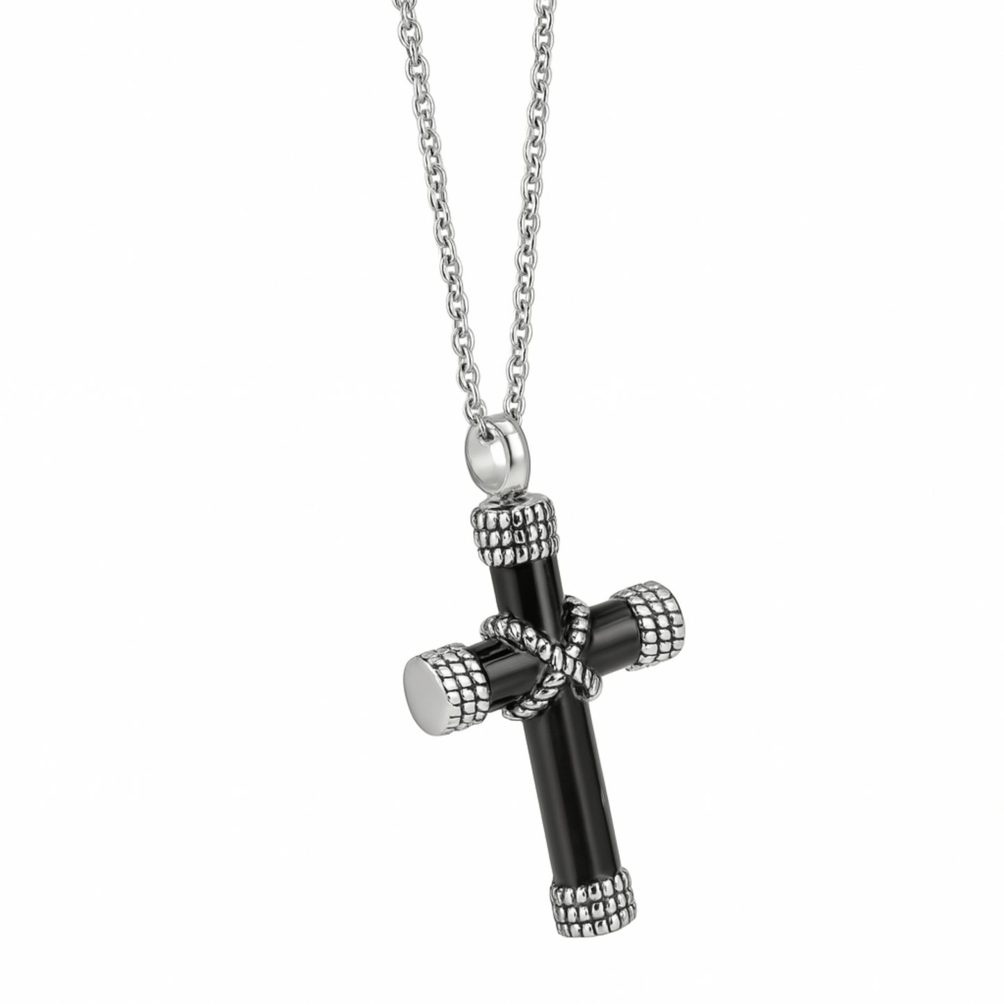 Wire Cross Necklace