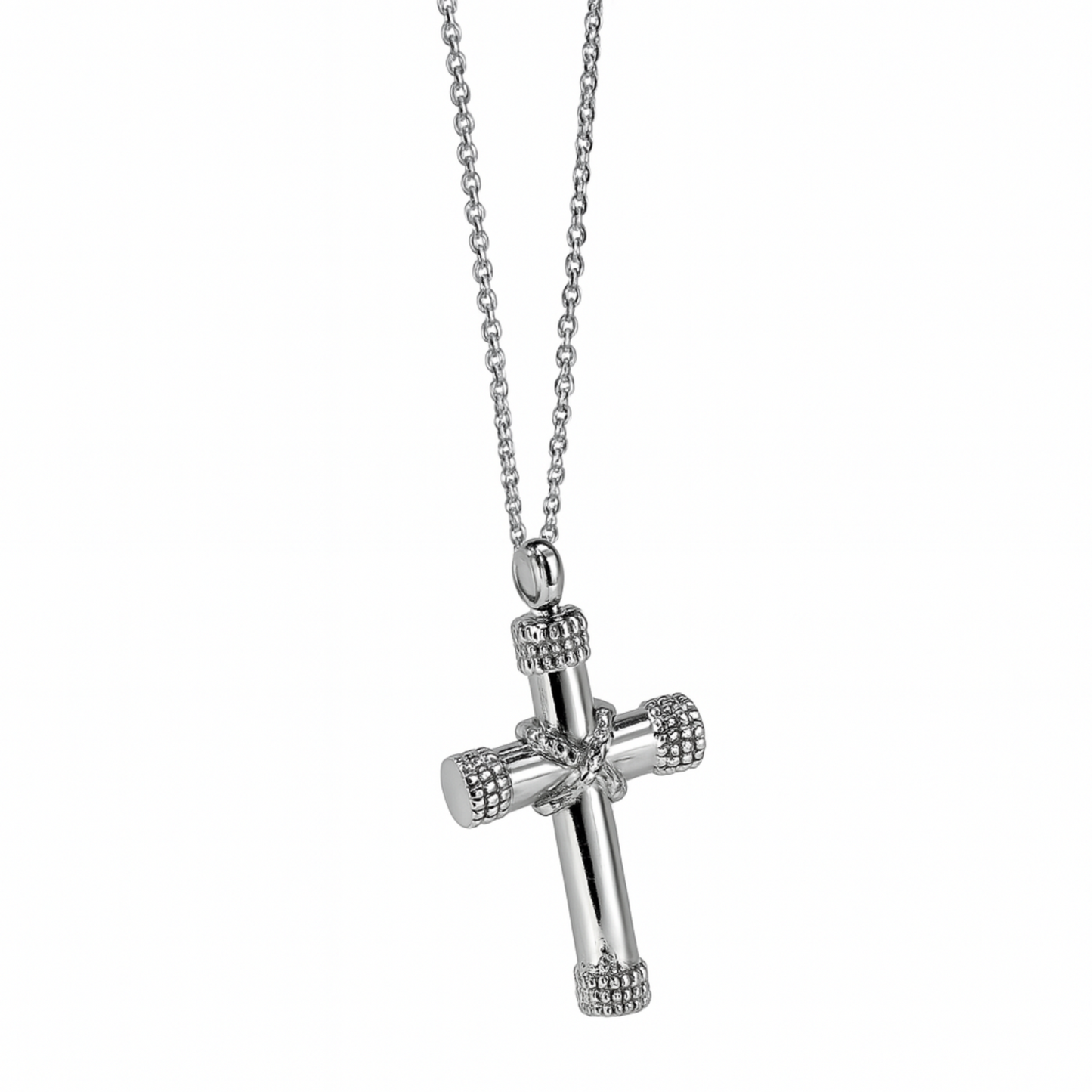 Wire Cross Necklace