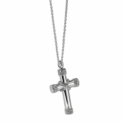 Wire Cross Necklace
