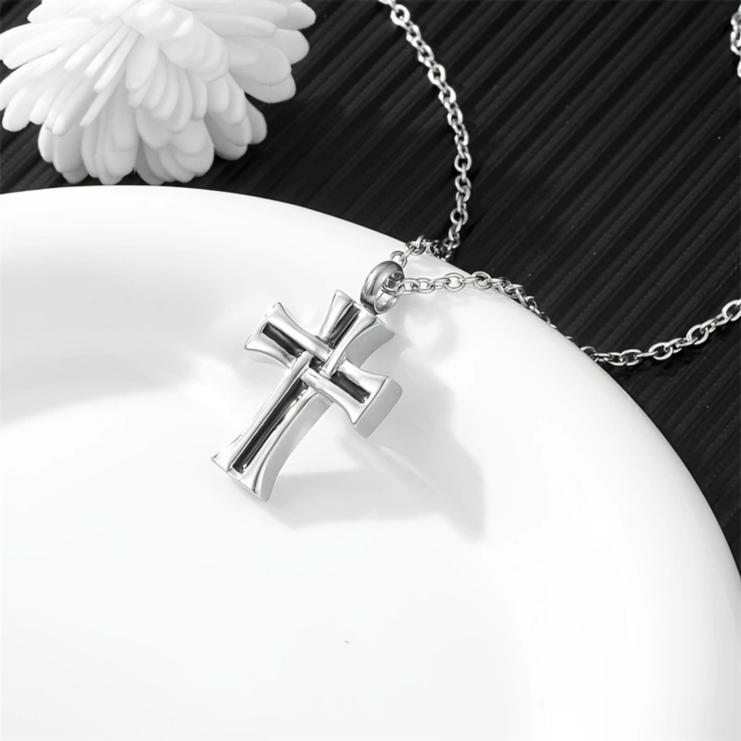 Avant Cross Necklace